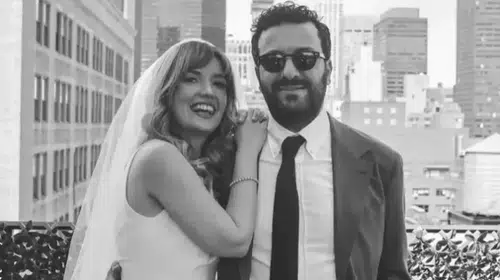 Hasan Can Kaya ve Duygu Karabaş New Yorkta hayatlarını birleştirdi