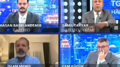 Canlı yayında sert tartışma ekranları terk ettirdi