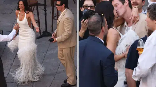 Dua Lipa ve Callum Turner düğünü Palermo sakinlerini ayağa kaldırdı