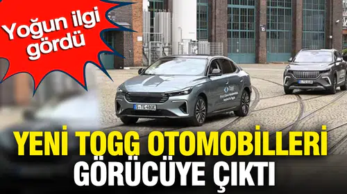 TOGG modelleri Berlin yollarında kullanıcılarla buluştu