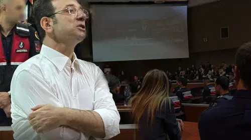 İmamoğlu adliye koridorlarında yaşanan arbedeye tepki gösterdi
