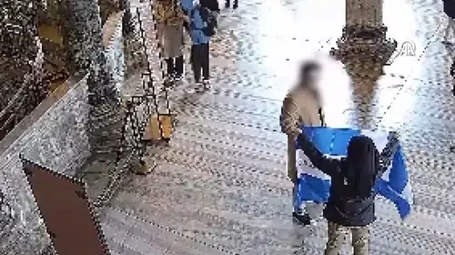 Ayasofya Camisi eylemine karışan iki Yunan vatandaşı tahliye edildi