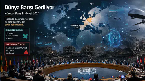 Küresel Barış Endeksi Verileri Çatışmalı Bir Dünyayı İşaret Ediyor