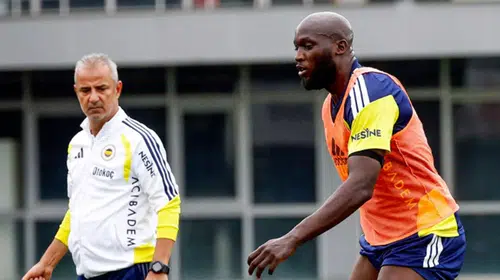 Romelu Lukaku Fenerbahçe formasıyla sahaya indi