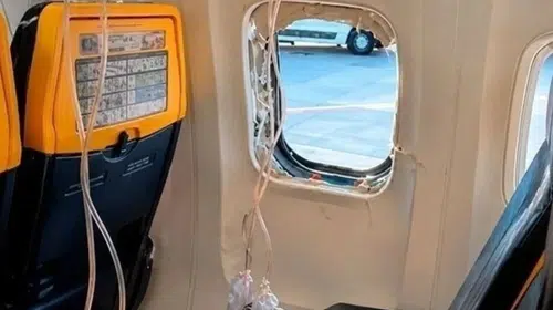 Ryanair uçağında motor arızası sonrası kabinde dehşet anları yaşandı
