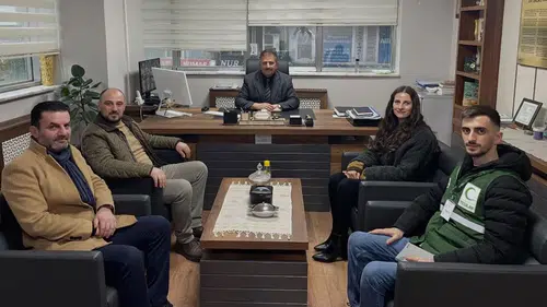 Yeşilay Rize’den Halk Eğitim Müdürlüğü’ne Ziyaret