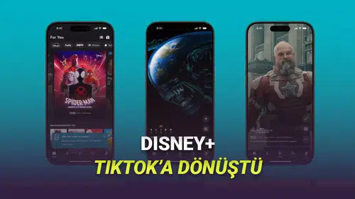 Disney+ da Tiktok Esameleri Görülüyor: Artık Kaydırarak Video Dizi ve Film Zamanı