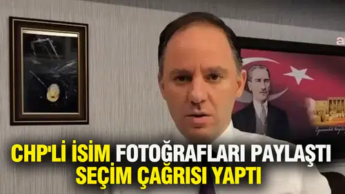 CHP Üyesi, Seçim Harekete Geçti! Sosyal Medyada Etkileyici Fotoğraflar Paylaşıldı.