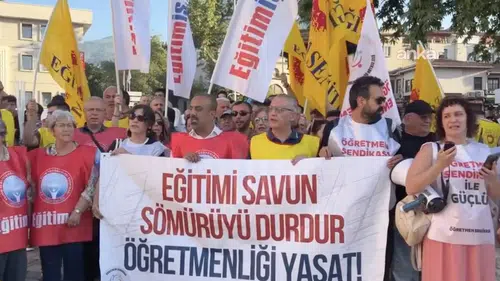 Özel sektör öğretmenlerinden taban maaş ve güvence ısrarı
