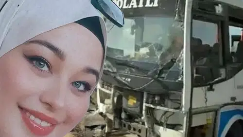 Ankara Polatlıda midibüs ve kamyon çarpıştı iki kişi yaşamını yitirdi
