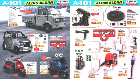 A101'in 5 Şubat 2026 Kataloğu Yayınlandı! Hangi Ürünler Sizi Bekliyor?