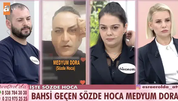 Esra Erol’daki Medyum Dora Kimdir, Nereli, Kaç Yaşında? Gerçek Adı Ne?