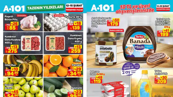 A101 Marketlerde Yumurtadan Ayçiçek Yağına, Dana Kıyma ve Çayda Büyük İndirim Fırsatları!
