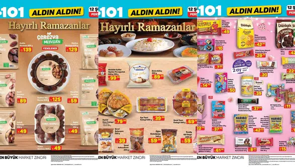 12 Şubat’ta A101 Kapış Kapış Gidecek: Ramazan Ayı İndirimleri Başlıyor