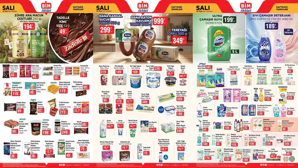 10 Mart BİM Kataloğu 2026 || Ultra Çamaşır Suyu Domestos 199 TL..