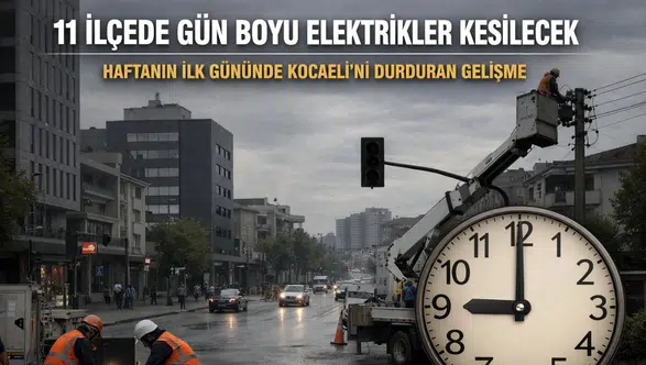 Kocaeli Merkez ve 11 İlçe Sakinlerine Uyarı Geldi! Bu Saatlere Dikkat