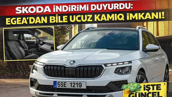 Skoda’dan Büyük İndirim: Kamiq Fiyatı Egea Cross’tan Daha Ucuz Oldu
