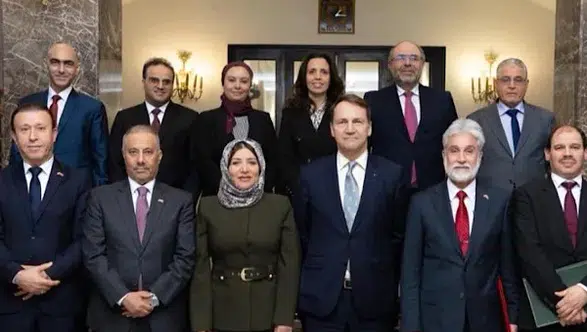 Katar Büyükelçisi Al Mahmoud, Arap Büyükelçileriyle yapılan görüşmeye katıldı