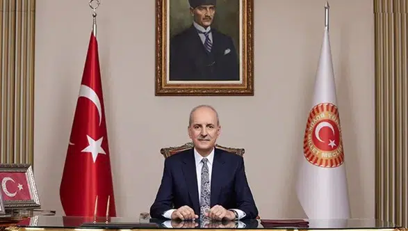 TBMM Başkanı Kurtulmuş, Litvanya Meclis Başkanı Olekas ile Önemli Görüşme Gerçekleştirdi