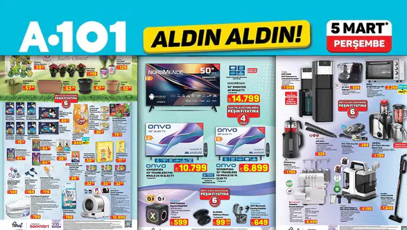 A101'de Çıldırtan İndirimler! NordMende Tv'lerde A101 Farkı 14.799 TL.