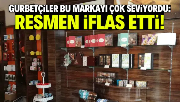 Gurbetçilerin valizinden eksik olmayan çikolata devinde kriz: Yarım asırlık üretici iflas başvurusunda bulundu