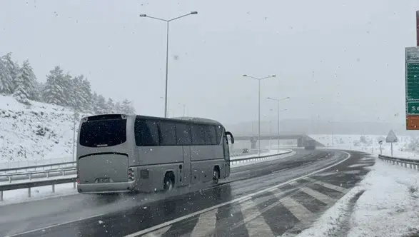 Sürücülerin Dikkatine: Bolu ve Ankara Hattında Kış Alarmı
