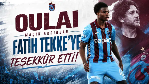 Gençlerbirliği galibiyetinin ardından Oulai’den dikkat çeken Fatih Tekke mesajı