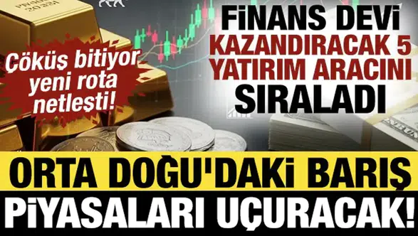 Bank of America barış senaryosunda öne çıkacak varlıkları duyurdu