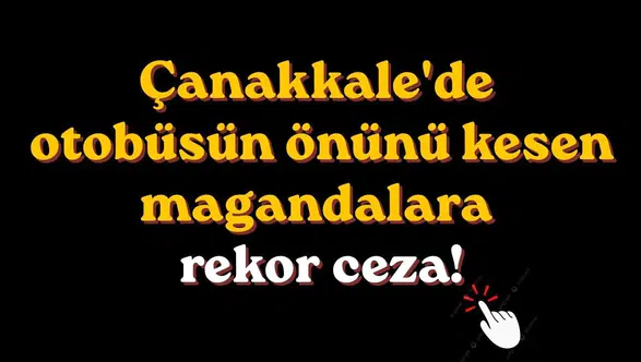 Direksiyonda 4.11 promil alkol dehşeti: Otobüsün yolunu kestiler, fatura ağır oldu