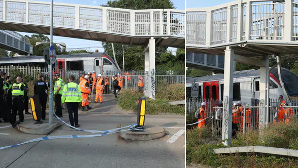 İngiltere Essex hattında tren kazası seferleri durdurdu