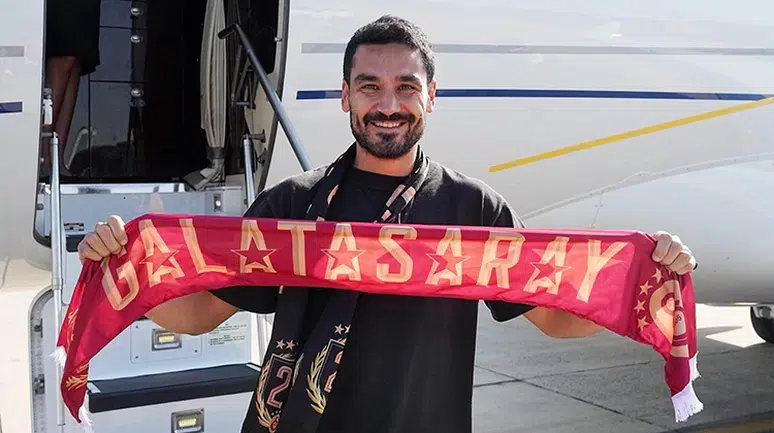 İlkay Gündoğan Galatasaray’da: Yıldız orta saha İstanbul’a geldi