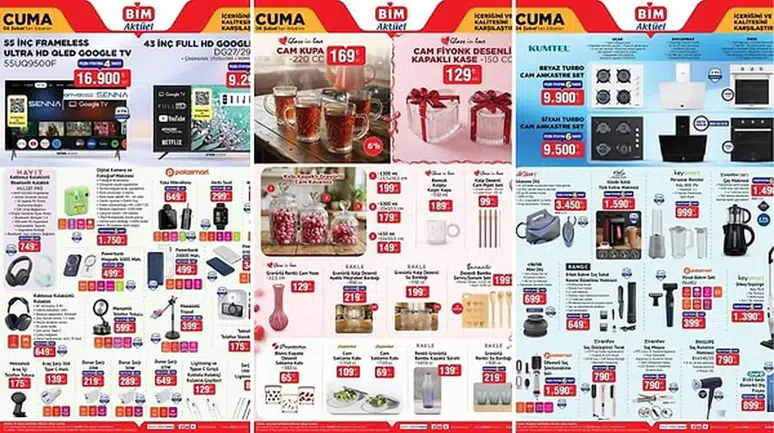 BİM’de Şubat Sürprizi: Katlanır Masa Geliyor! 6 Şubat 2026 Aktüel Kataloğu Yayınlandı