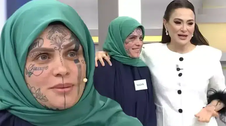 Dövmeleriyle Gündem Olan Genç Kadın Konuştu: “Eski Hayatıma Tövbe Ettim”