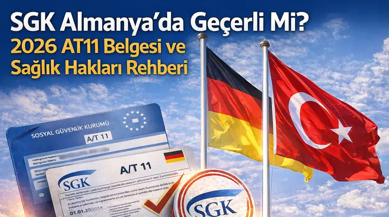 SGK Almanya’da Geçerli Mi? 2026 AT11 Belgesi ve Sağlık Hakları Rehberi