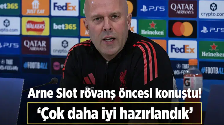 Liverpool Menajeri Slot: "Galatasaray’a karşı daha iyi hazırlandık"