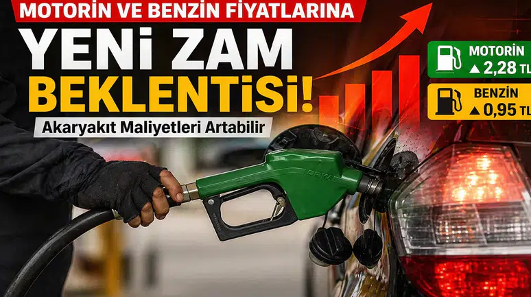 Motorin ve Benzin Fiyatlarına Yeni Zam Beklentisi: Akaryakıt Maliyetleri Artabilir