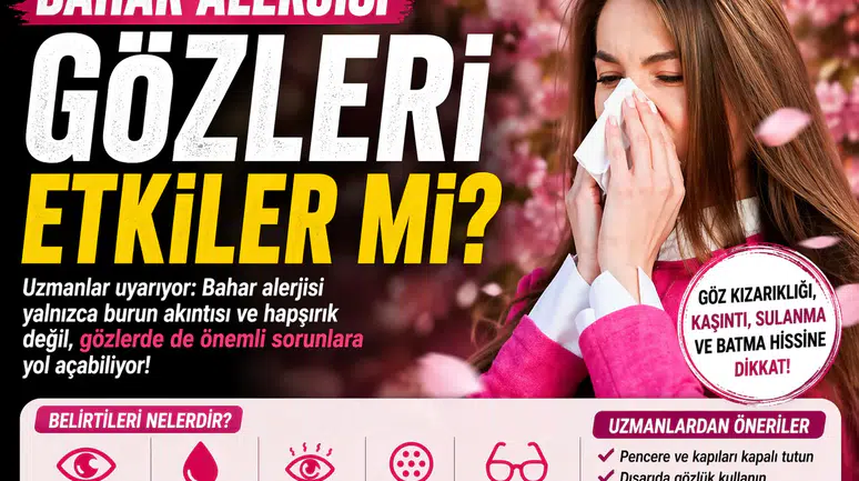 Bahar Alerjisi Göz Sağlığını Tehdit Edebilir mi?