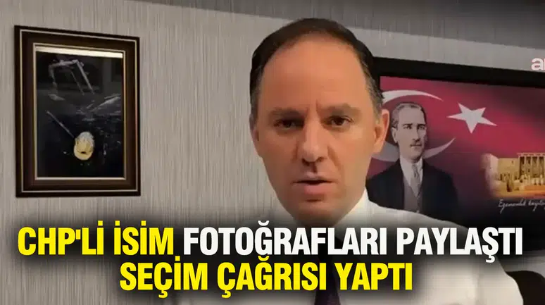 CHP Üyesi, Seçim Harekete Geçti! Sosyal Medyada Etkileyici Fotoğraflar Paylaşıldı.
