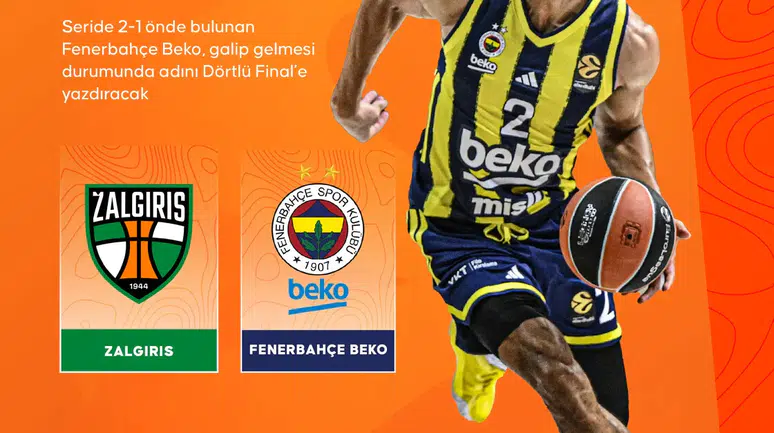 Avrupa basketbolunun zirvesinde büyük randevu: Fenerbahçe Beko seriyi bitirmeye gidiyor