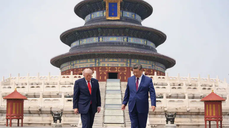 Pekin zirvesinde dikkat çeken kare: Trump ve Xi'nin sessiz mesajları