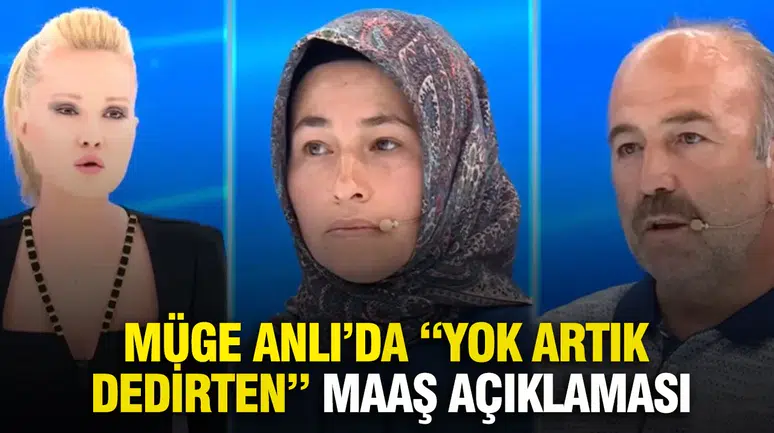 Müge Anlı’da şaşkına çeviren gelir tablosu: Temizlik personeli maaşıyla doktorları geride bıraktı