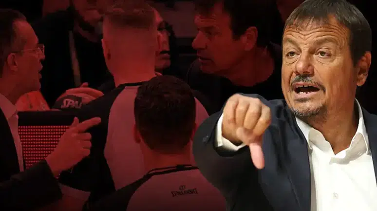 EuroLeague ateş hattında gerilim zirve yaptı: Ergin Ataman ve Pedro Martinez sahada birbirine girdi
