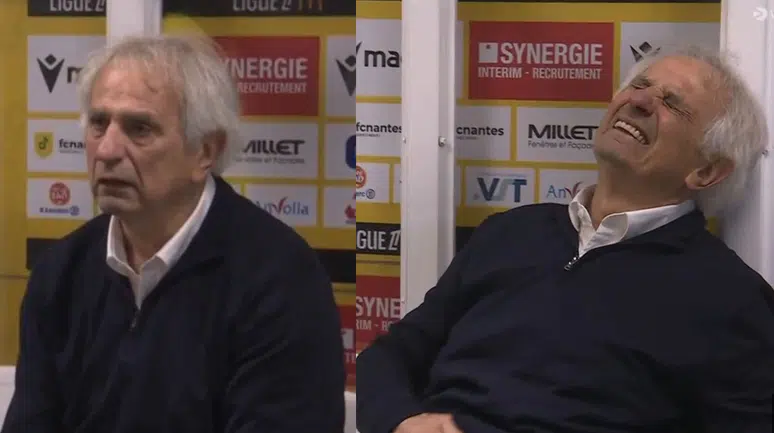 Nantes'ta taraftar isyanı: Vahid Halilhodzic sahada çılgına döndü