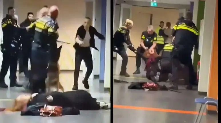 Hollanda sığınmacı merkezinde skandal görüntüler: Yetkililer harekete geçti