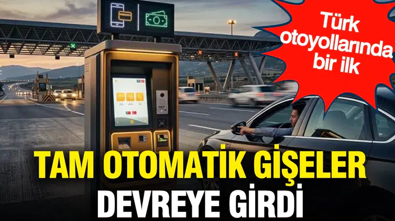 Aydın Denizli Otoyolunda sürücüsüz gişe dönemi başladı