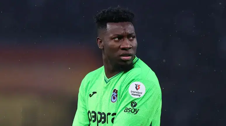 Trabzonspor kalesini Andre Onana ile sağlama alıyor