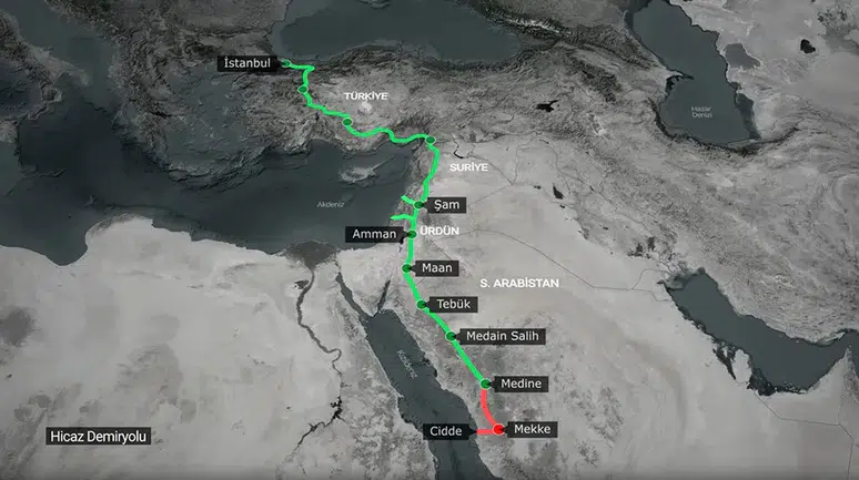 Bölgesel ticarette Hicaz Demir Yolu ile yeni stratejik rota