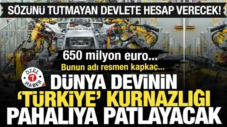 BYD yatırımında belirsizlik sürüyor: Teşvikler geri alınabilir