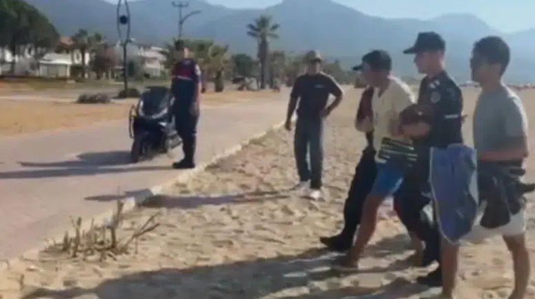Kuşadası sahilinde yakalanan hırsızın kimliği şaşkınlık yarattı