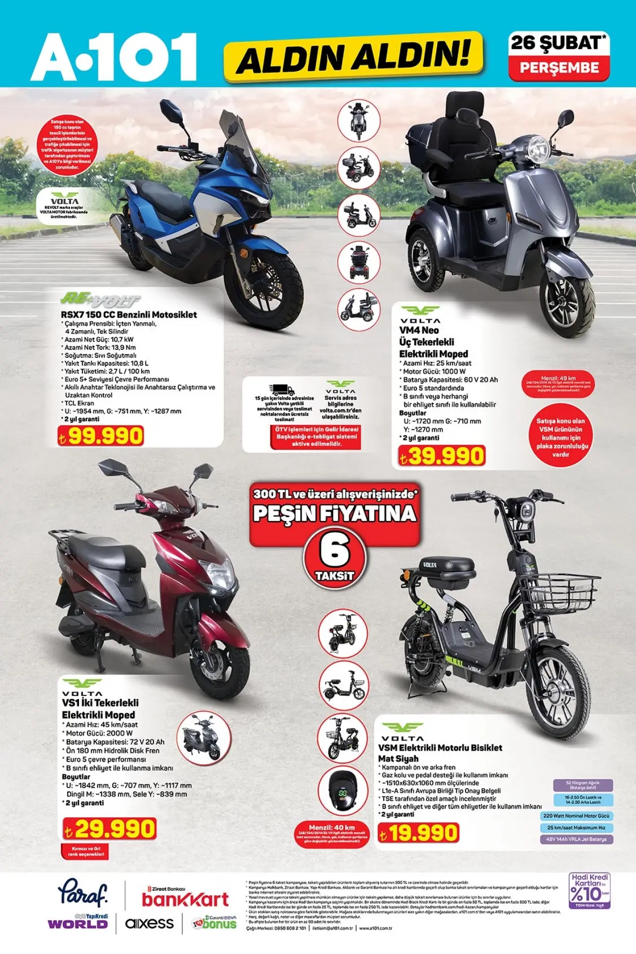 26 Şubat 2026 A101 aktüel kataloğu 7
